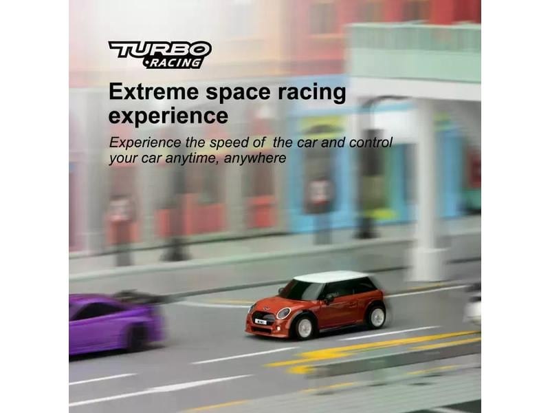 Turbo Racing Mini Cooper TR01, RTR, 1:76 Vollwertiges RC-Auto im micro Format