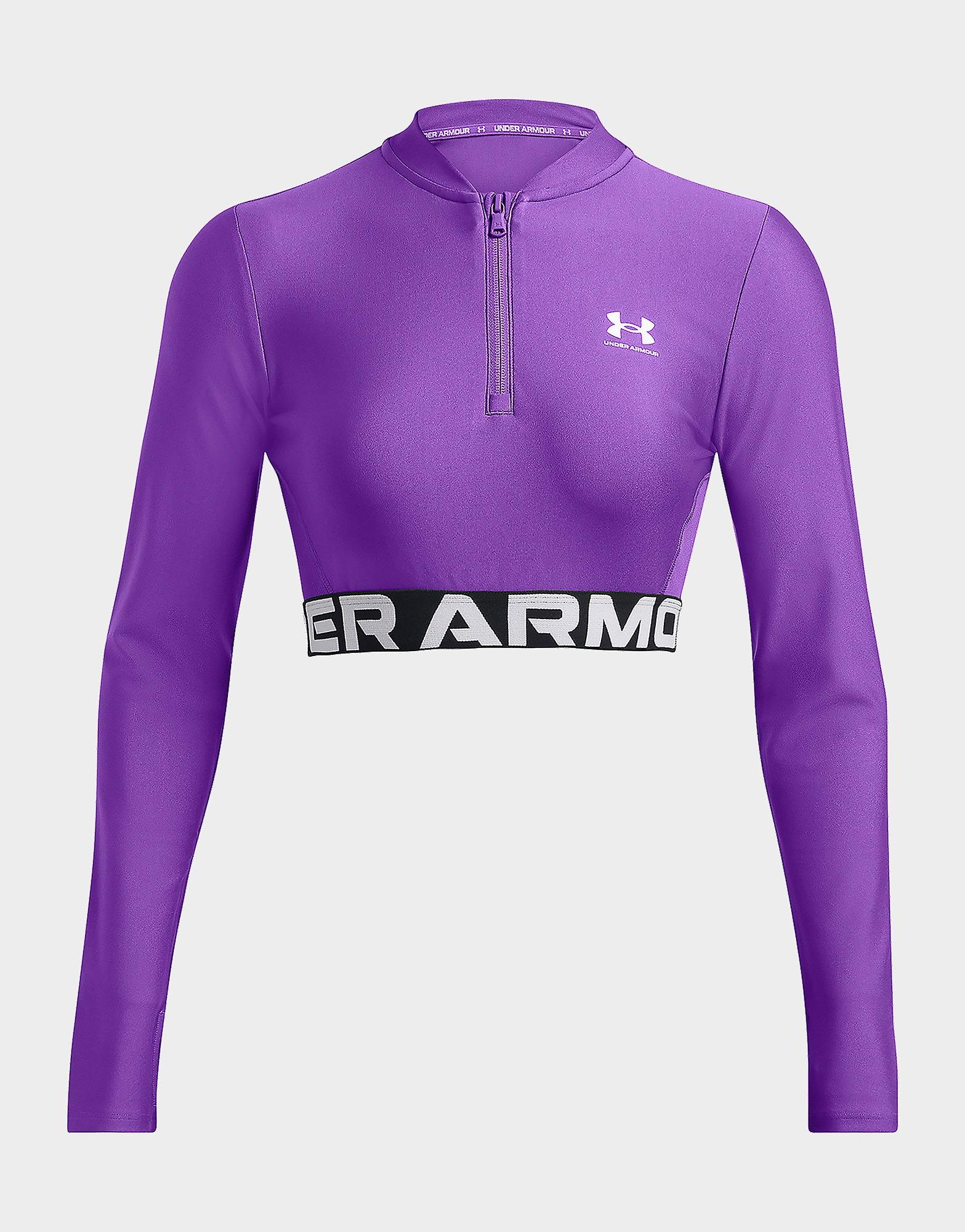 Under Armour Long-Sleeves HeatGear Rib 1/4 Zip LS