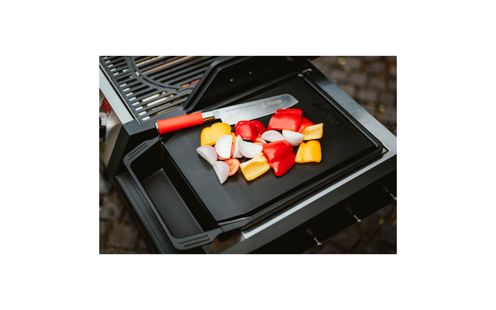 Enders Grill Mags Schneidebrett mit Auffangschale 46,5 x 30 x 6,6 cm