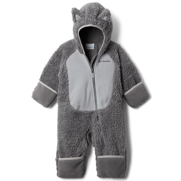 Combinaison de ski COLUMBIA FOXY BABY SHERPA BUNTING CITY GREY/COLUMBIA GREY