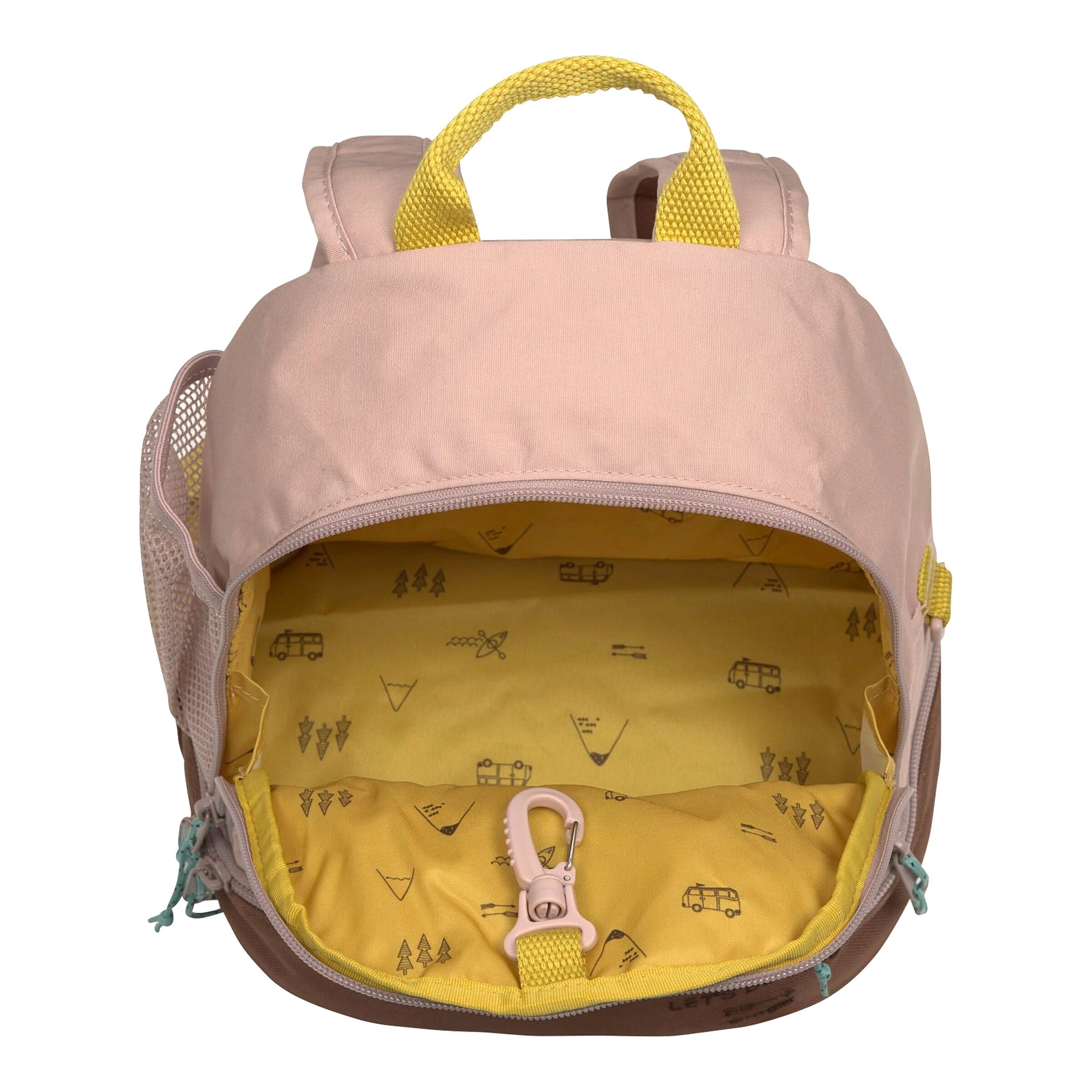 Lässig Kindergartenrucksack Mini Backpack Adventure Tipi rosa