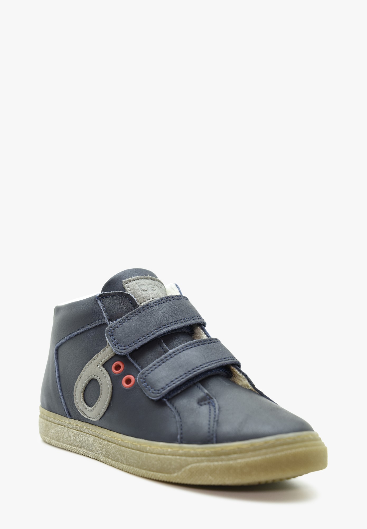 Orello Logo TEX Wollfutter Kinder Dunkelblau Anthrazit