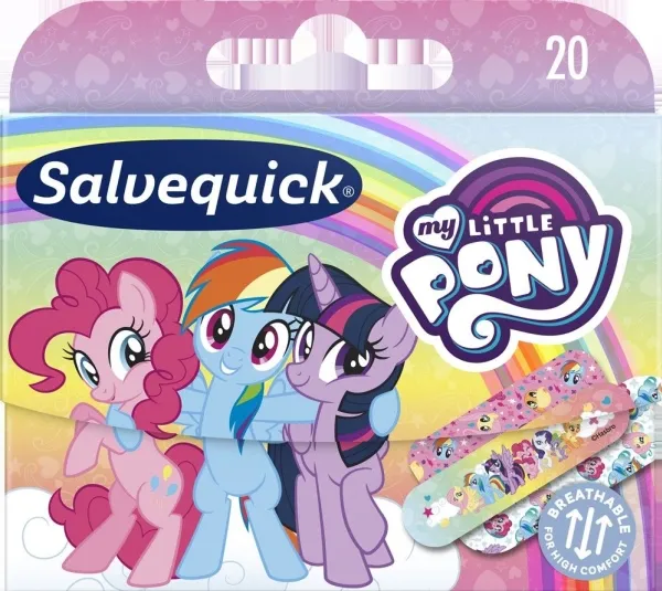 Salvequick My Little Pony children's plasters 1op.-20pcs