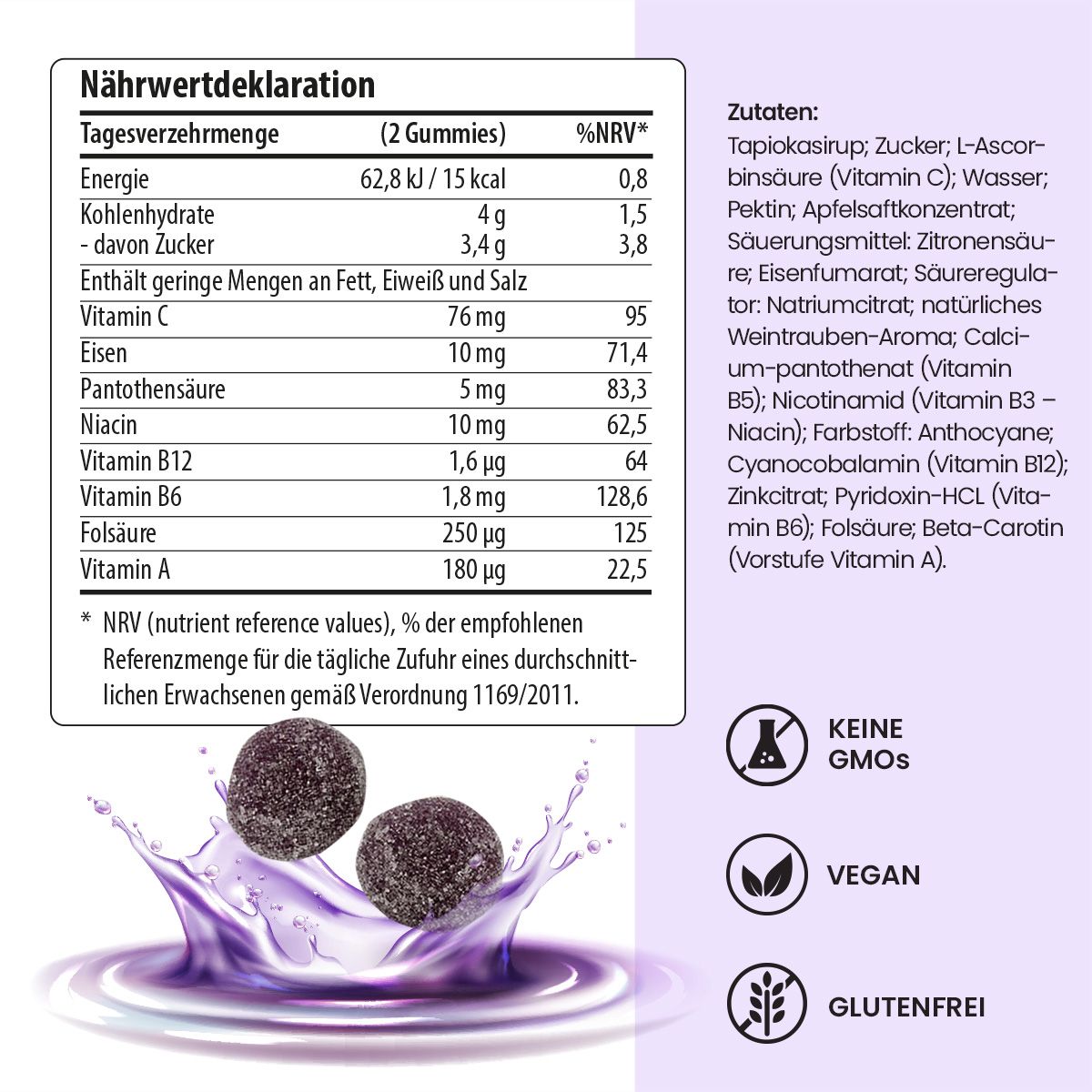 BeLive -  EISEN GUMMIES
