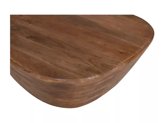 Table basse en bois massif collection BALI - Style ethnique et design