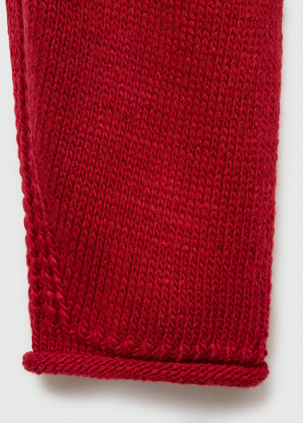 MANGO TEEN gebreide trui rood