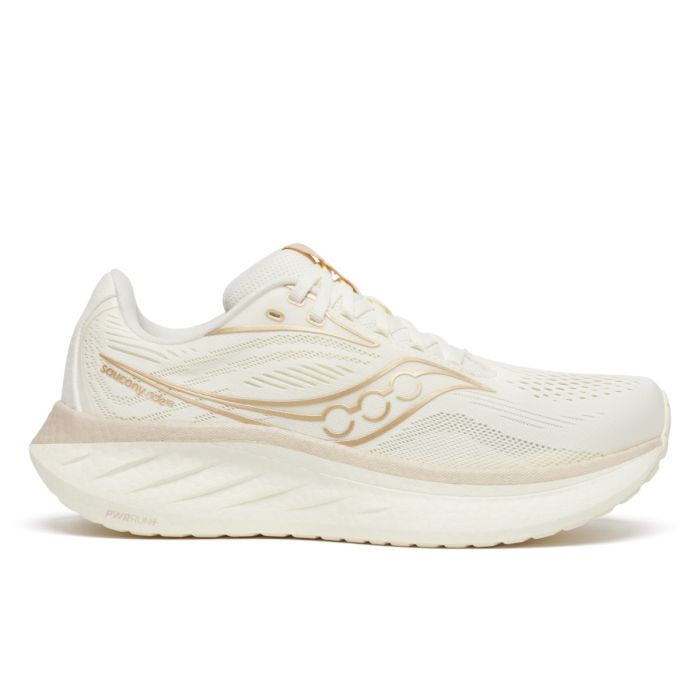 Saucony Dame Løbesko Ride 18 Hvid