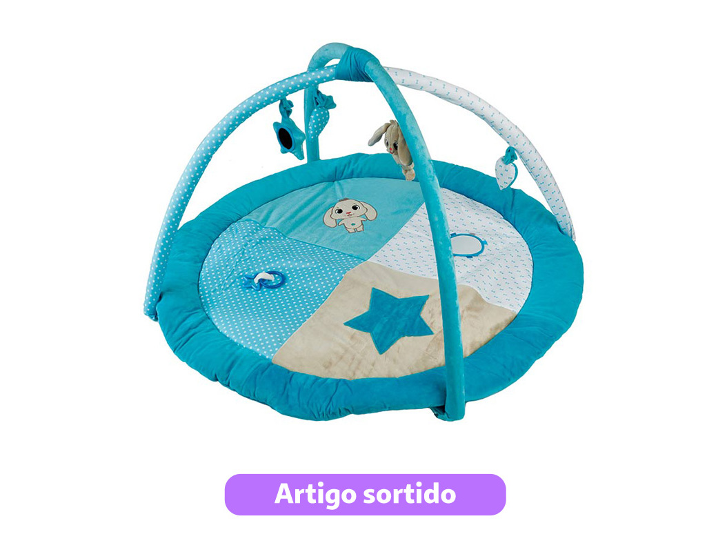 TAPETE DE ATIVIDADES ONE TWO FUN 95CM MODELOS SORTIDOS