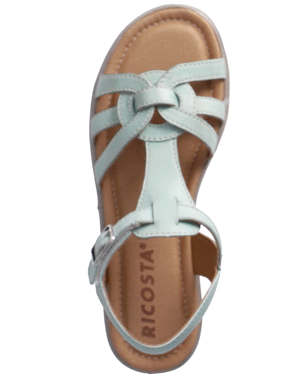 Klettsandale BIRTE in jade