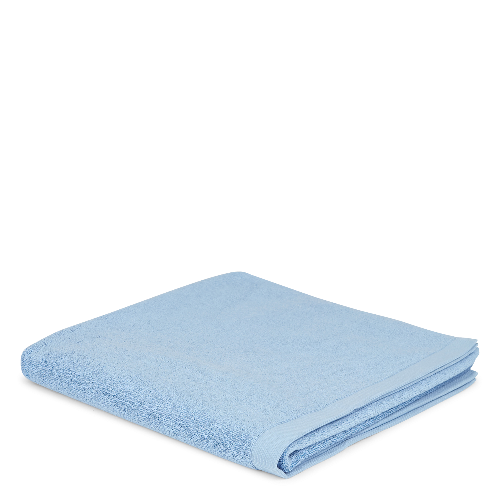 Serviette de douche en coton | Bleu