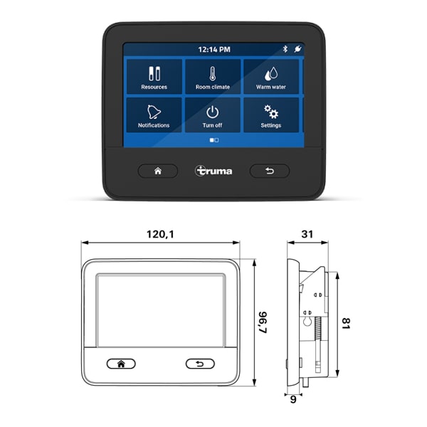 Combi 4/4E TRUMA + INET X PANEL