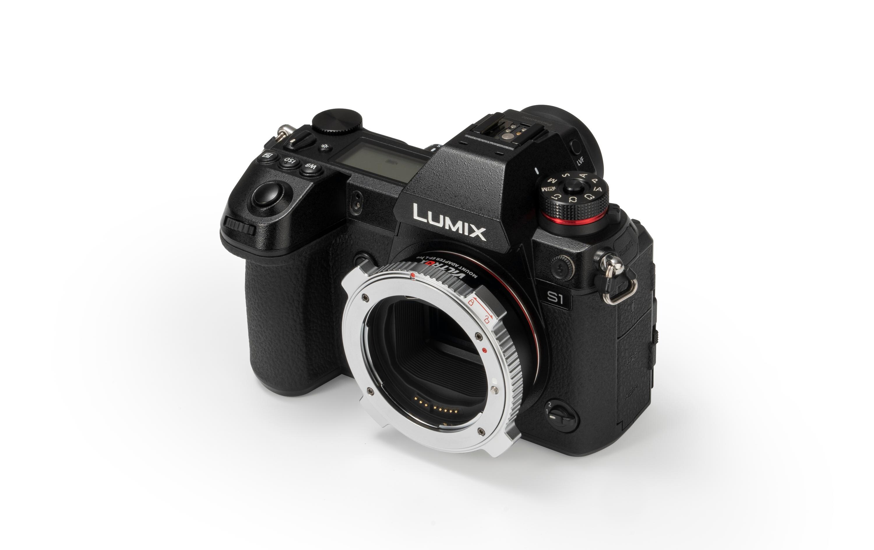 Objektiv-Adapter EF-L PRO Positive locking EF<br>Canon EF/EF-S Objektiv auf Leica L-Mount Kamera Objektiv Adapter