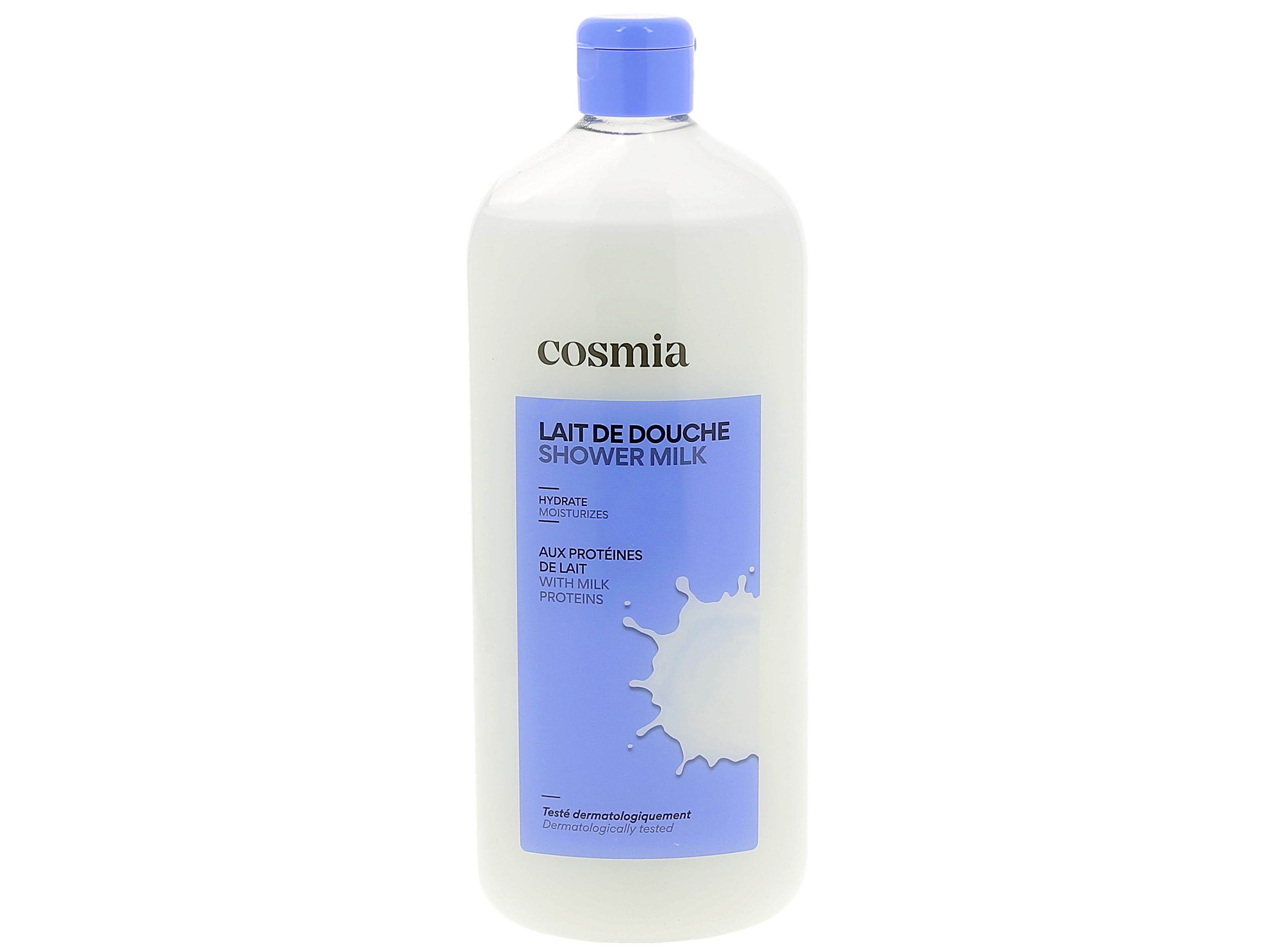 GEL BANHO HIDRATANTE COSMIA COM PROTEÍNAS DO LEITE 750ML