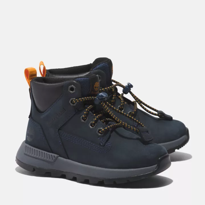 Chukka Killington Trekker para crianças pequenas na cor azul marinho.