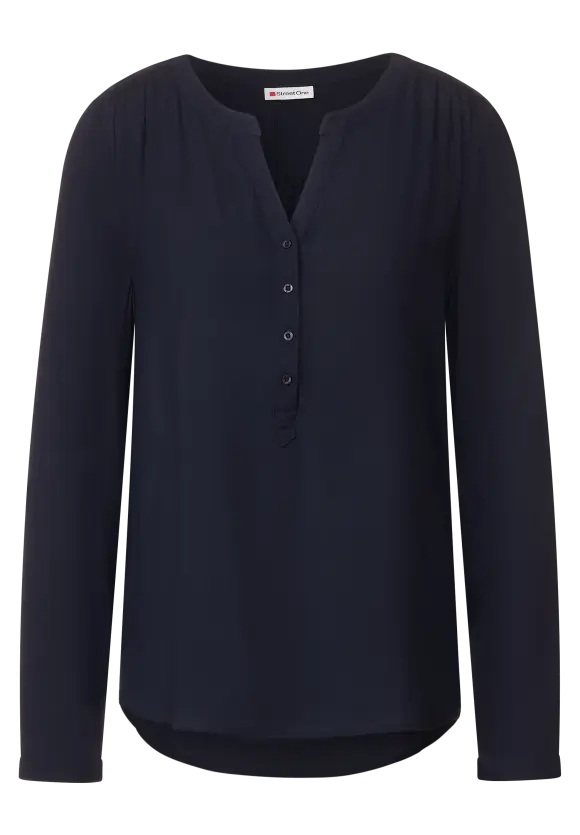 Bluse im Tunikastyle - deep blue
