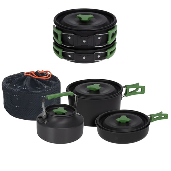 Popote alu 18 cm 3 pièces Redcliffs