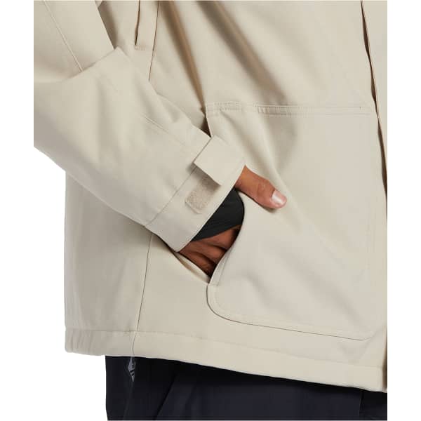 Veste de ski DC SHOES SERVO SNOW JKT PLAZA TAUPE