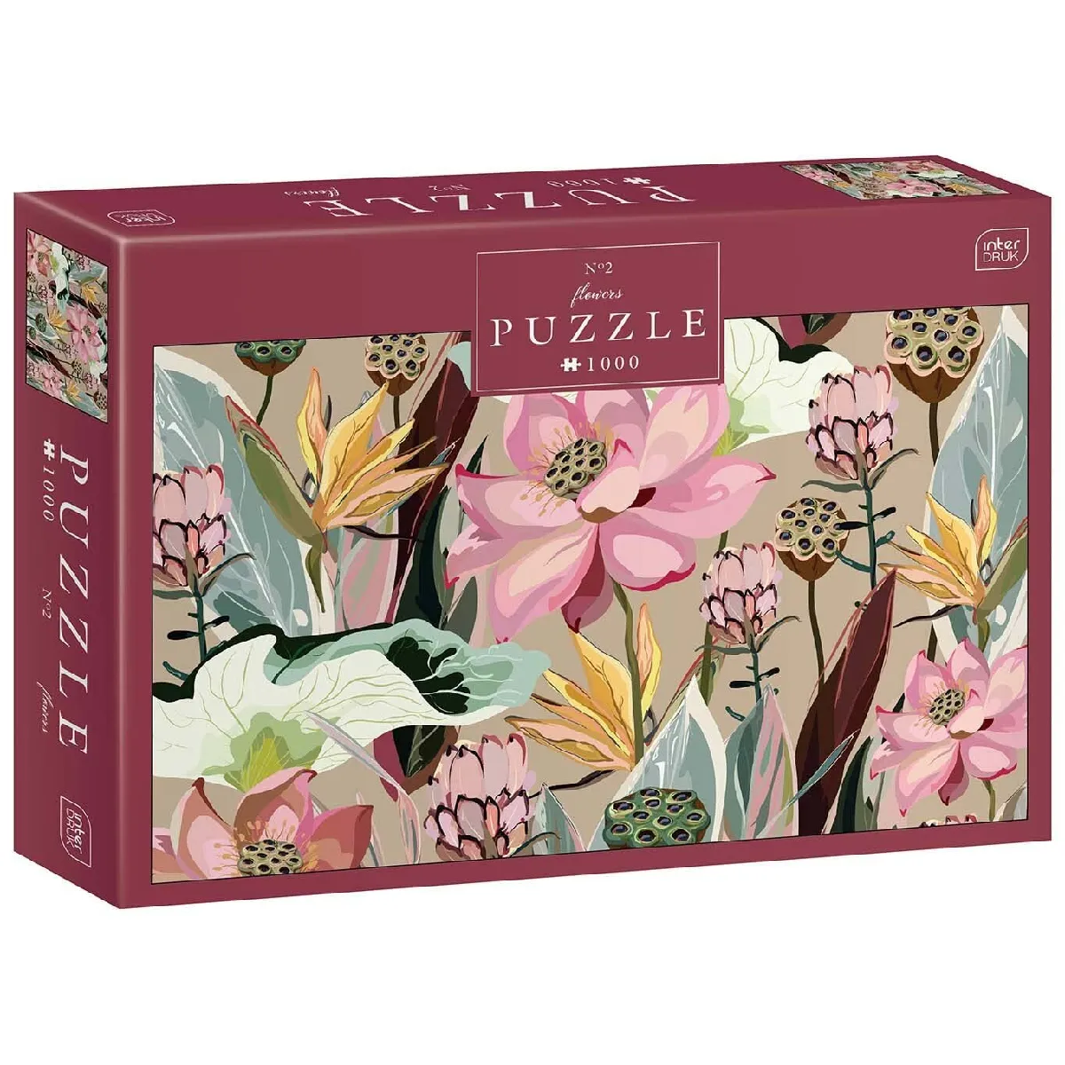 Puzzle 1000 pièces Flowers no. 2