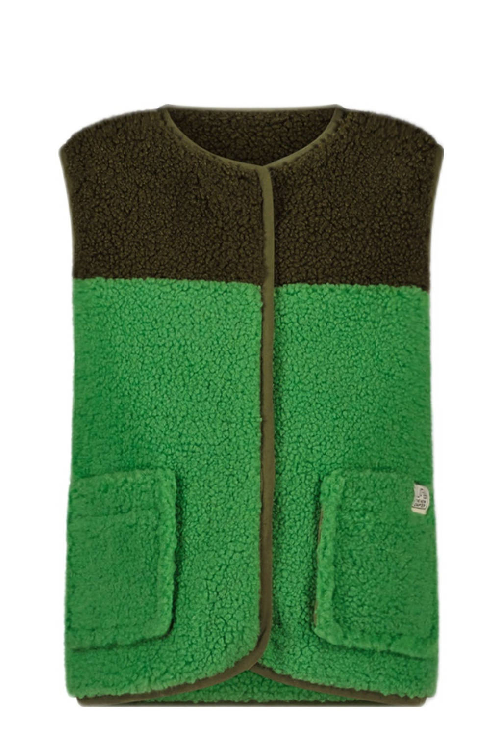 The New Chapter bodywarmer groen/bruin