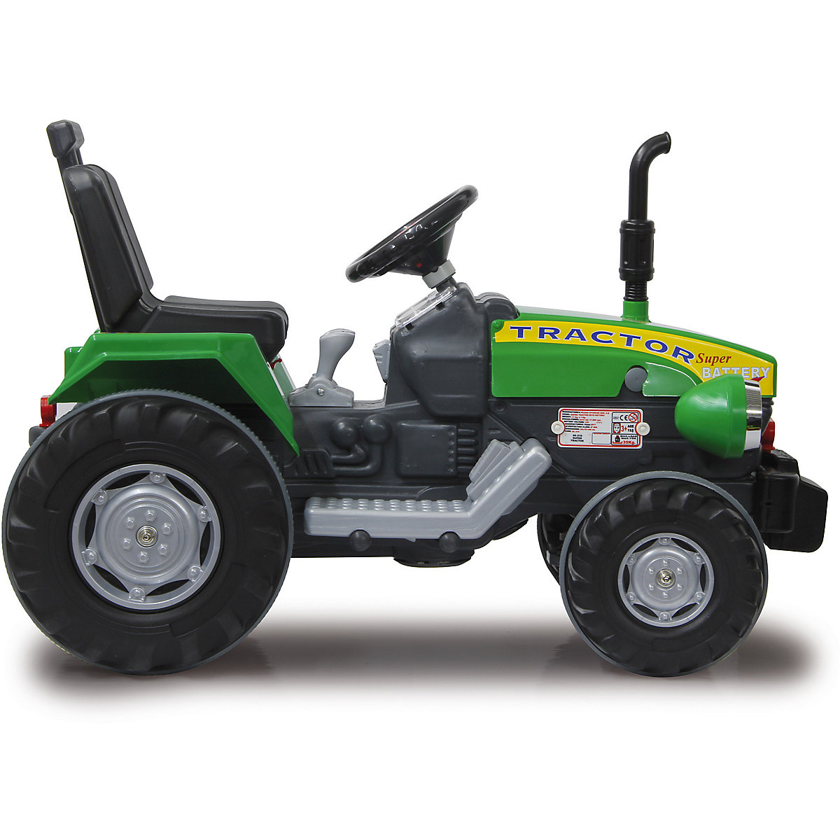 Trator de arrasto motorizado Jamara Ride-on Traktor 12V verde