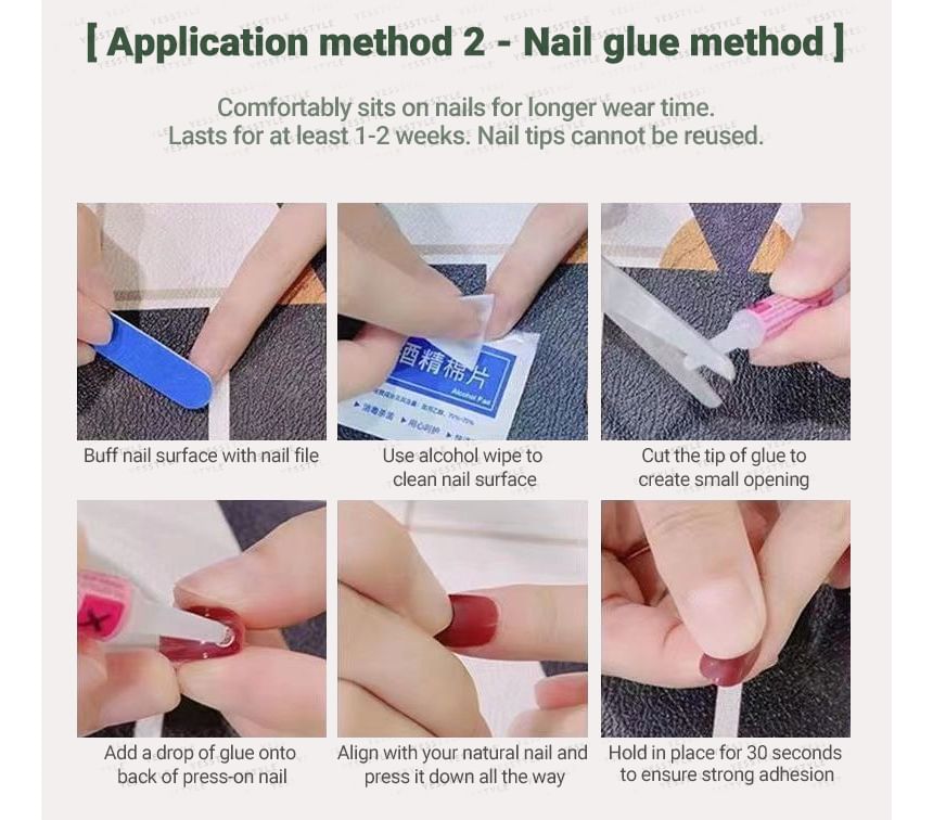 eovda - Star Faux Nail Tips