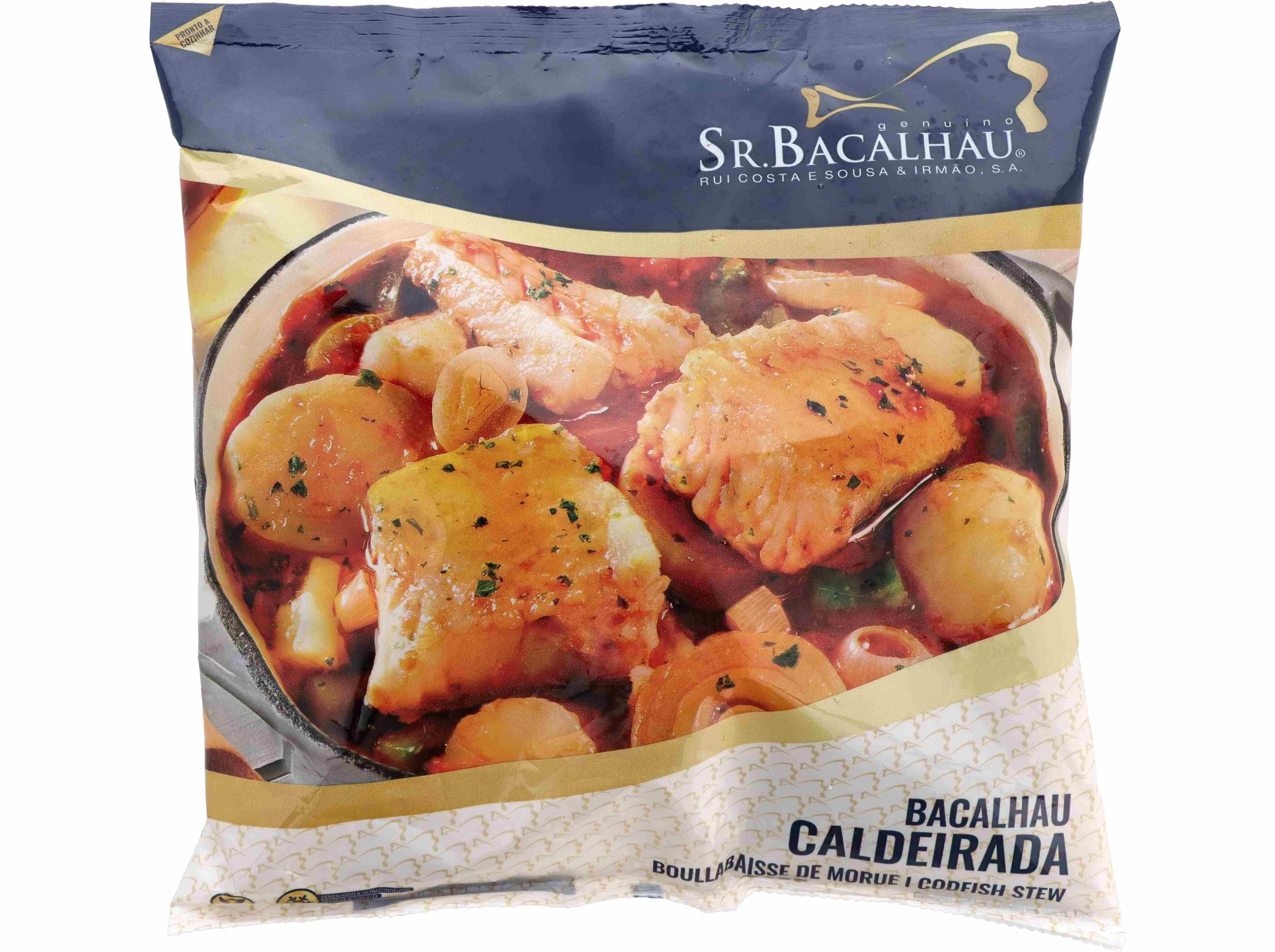 CALDEIRADA SR. BACALHAU BACALHAU CONGELADA 800G