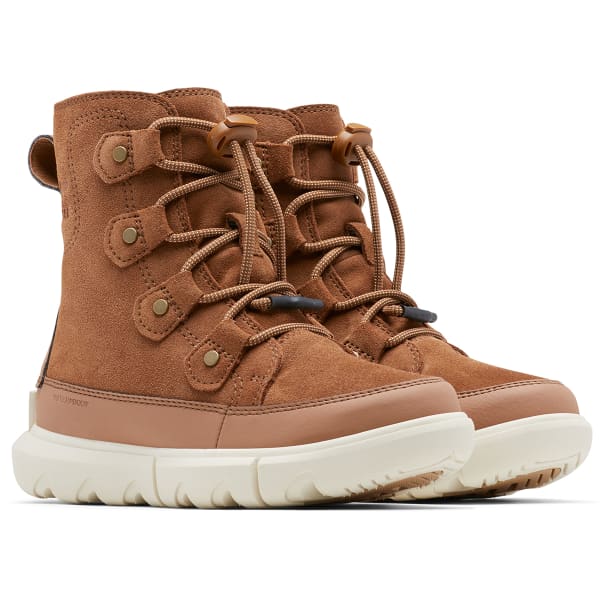 Après ski SOREL YOUTH EXPLORER LACE VELVET TAN, CHA