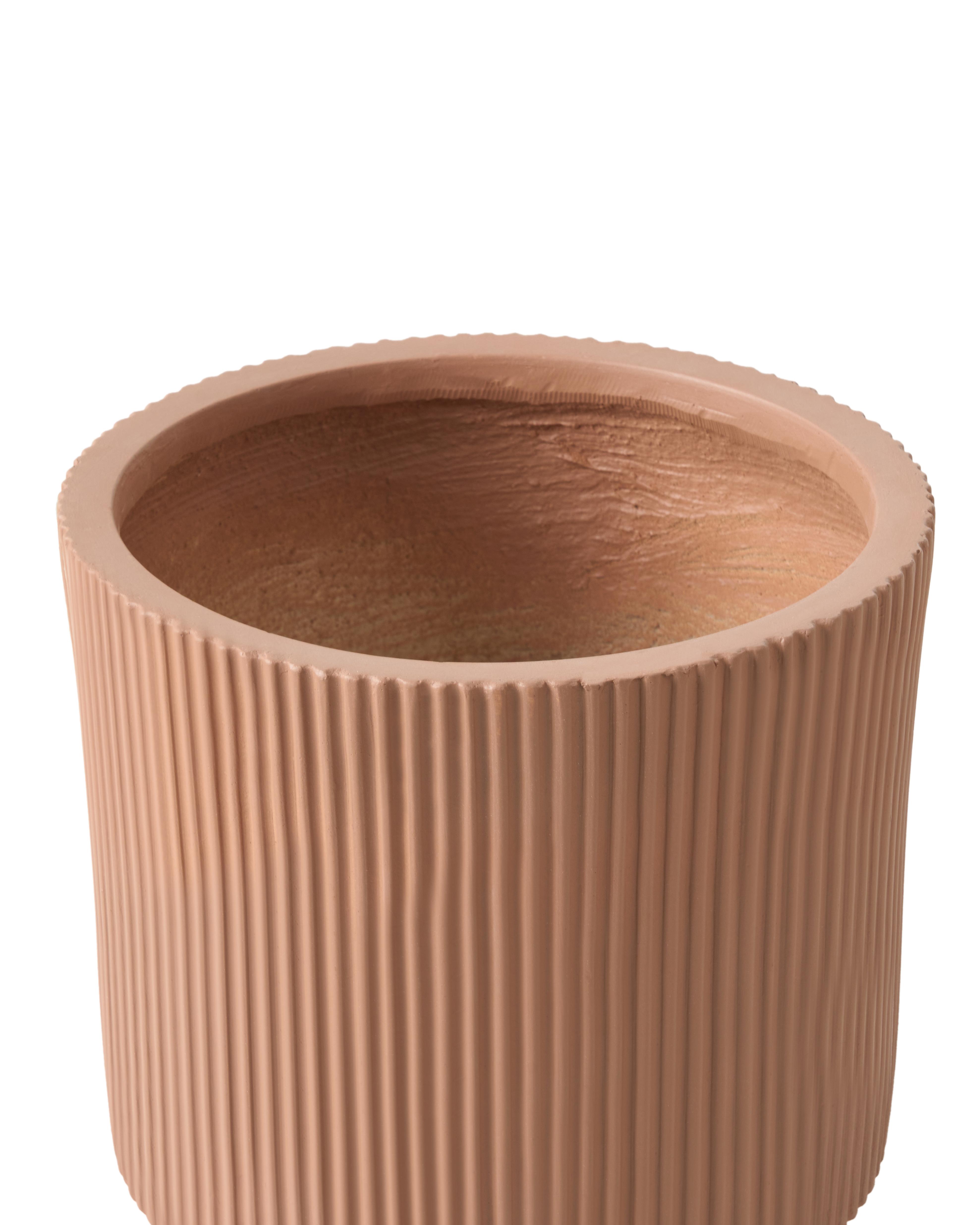 Bloempot DARIA 37 cm Bruin