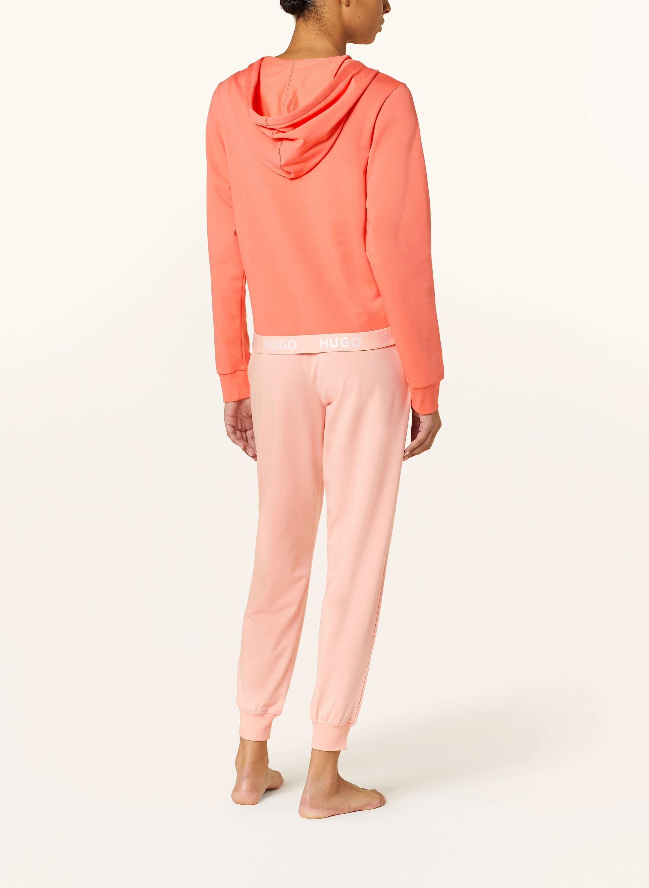 HUGO Lounge-Sweatjacke SPORTY LOGO