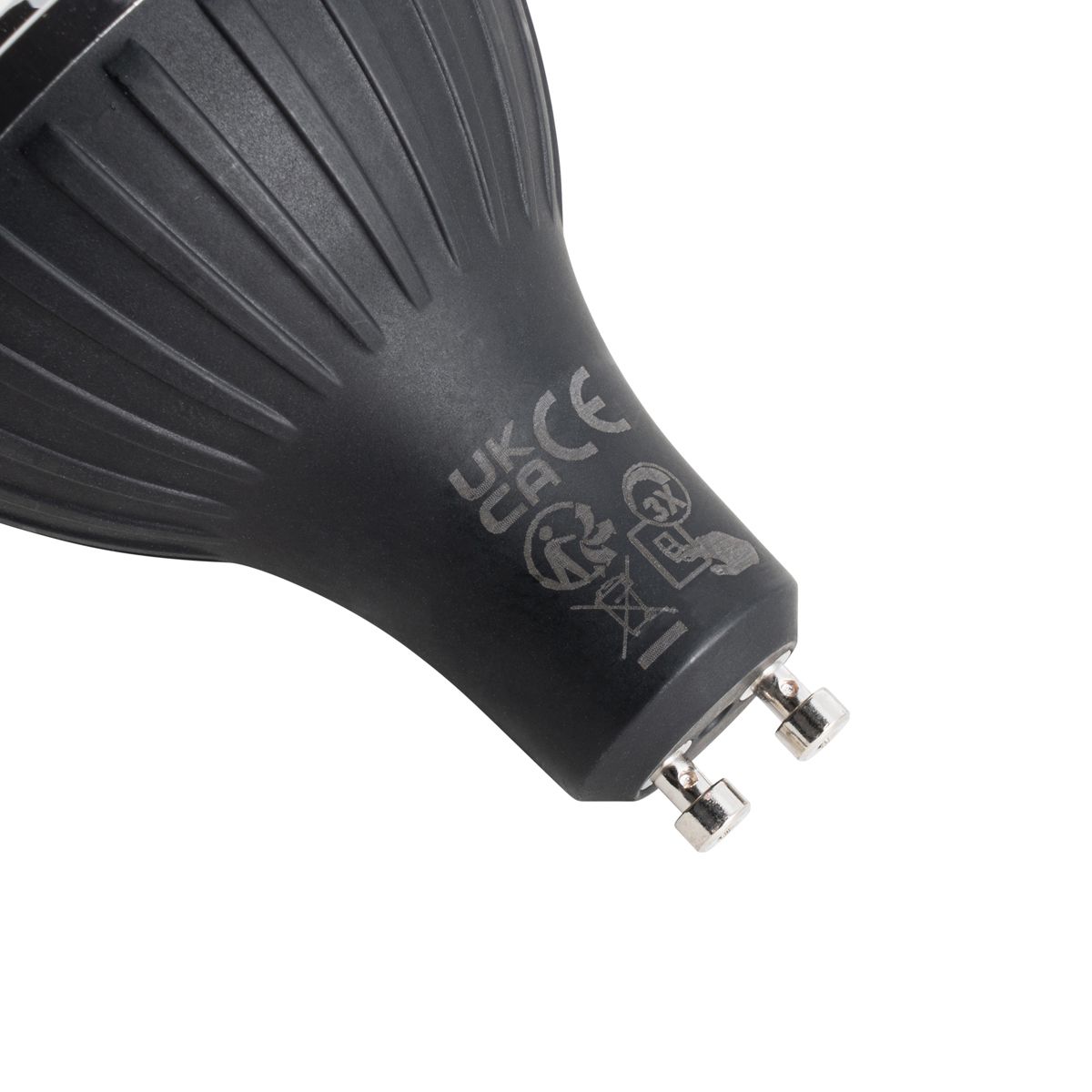 Set van 5 GU10 3-staps dimbaar LED lamp 70mm 6.5W 600 lm 3000K