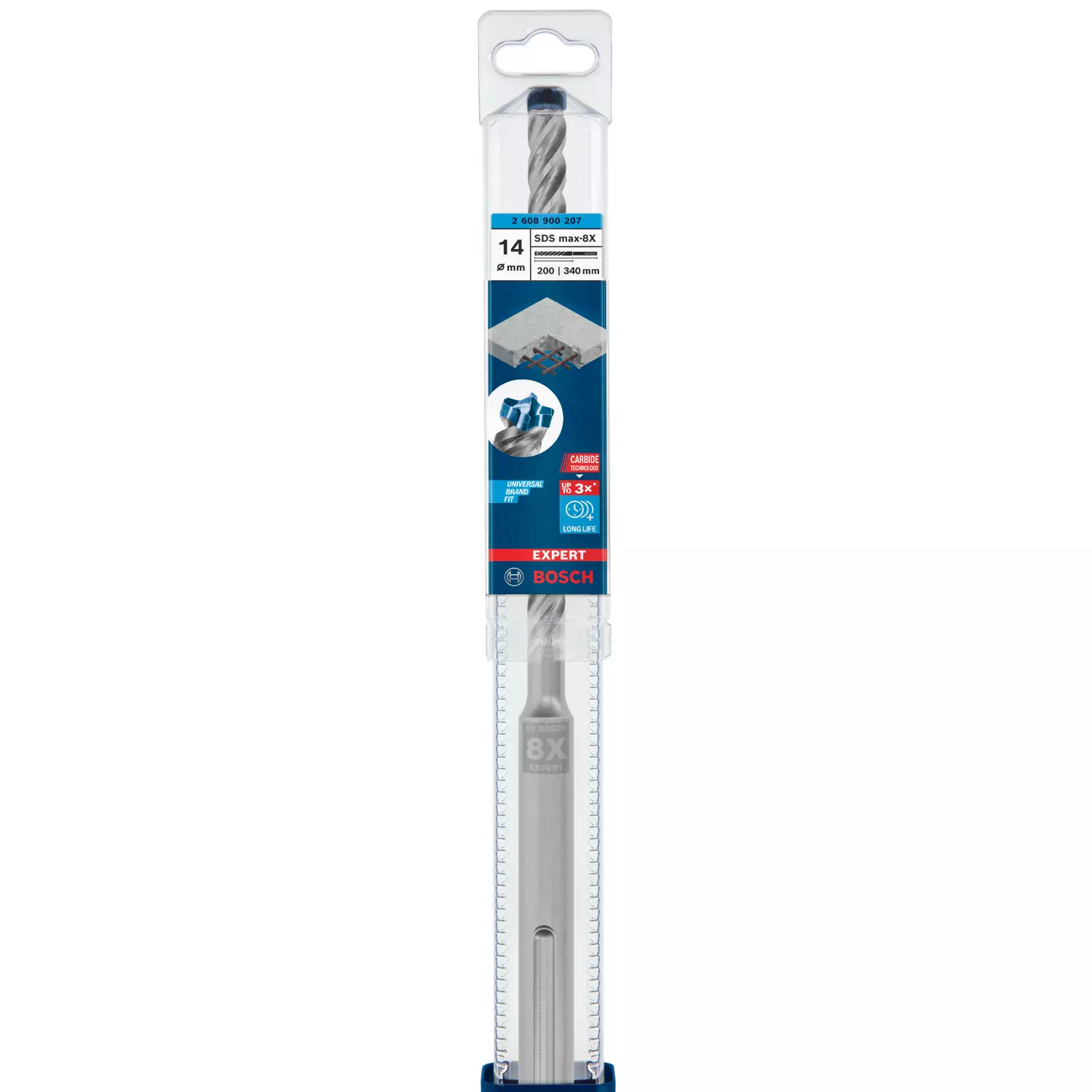 Bosch 2608900207 EXPERT Hamerboor SDS Max-8X - 14x200x340mm