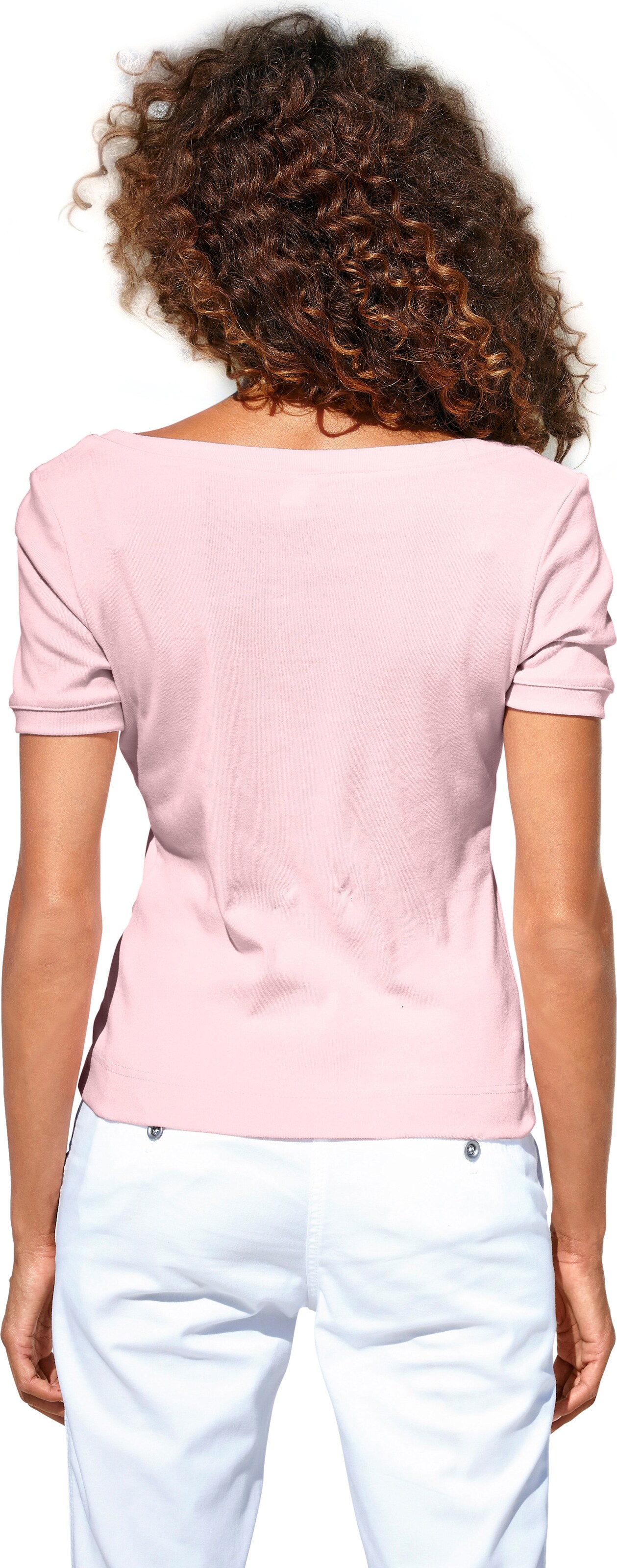 heine Carré-Shirt in rosé