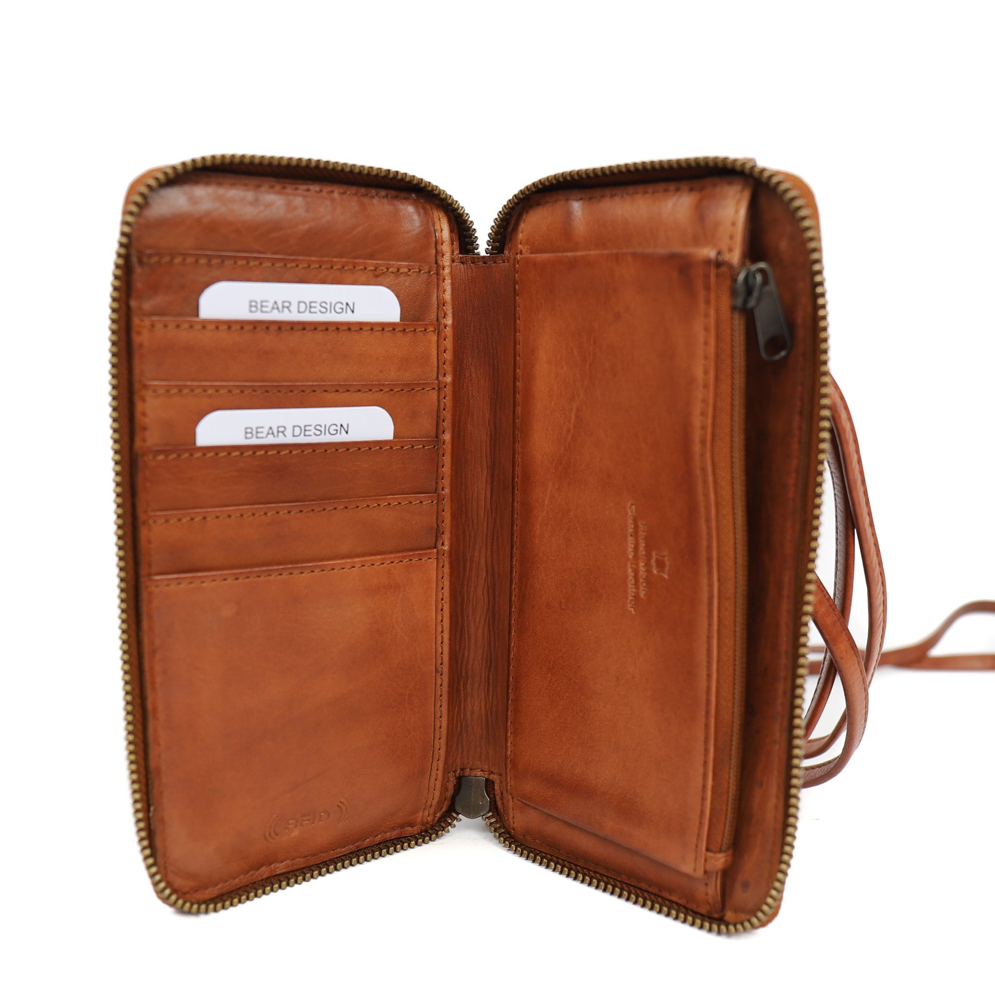 Bear Design Cow Lavato Telefoontasje Anniek Cognac CL18860