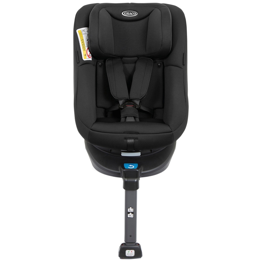 Graco Turn 2 Me Gruppe 0-1 ISOFix Kindersitz Schwarz