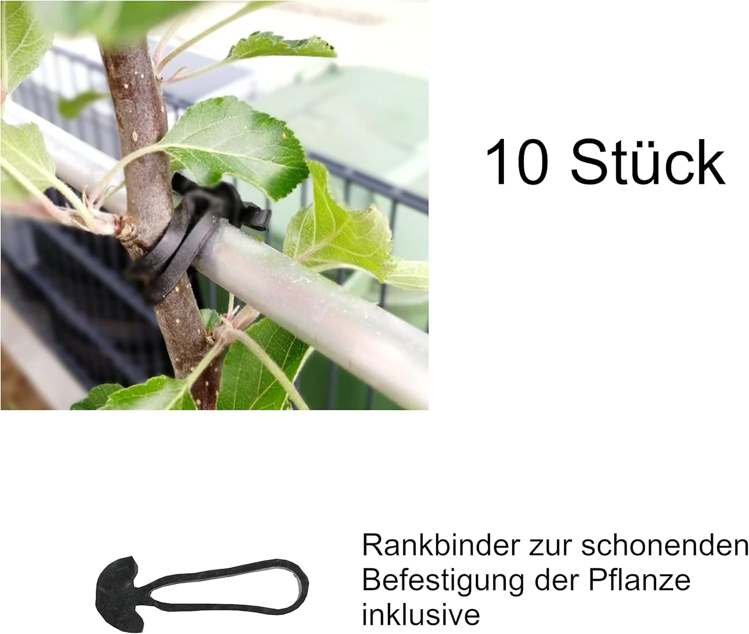 Design Rankhilfe Metall - 160x195cm - Ideale Pflanzen & Perfekter Sichtschutz - Spalier inklusive Befestigungsset - Rankgitter für Garten & Terrasse