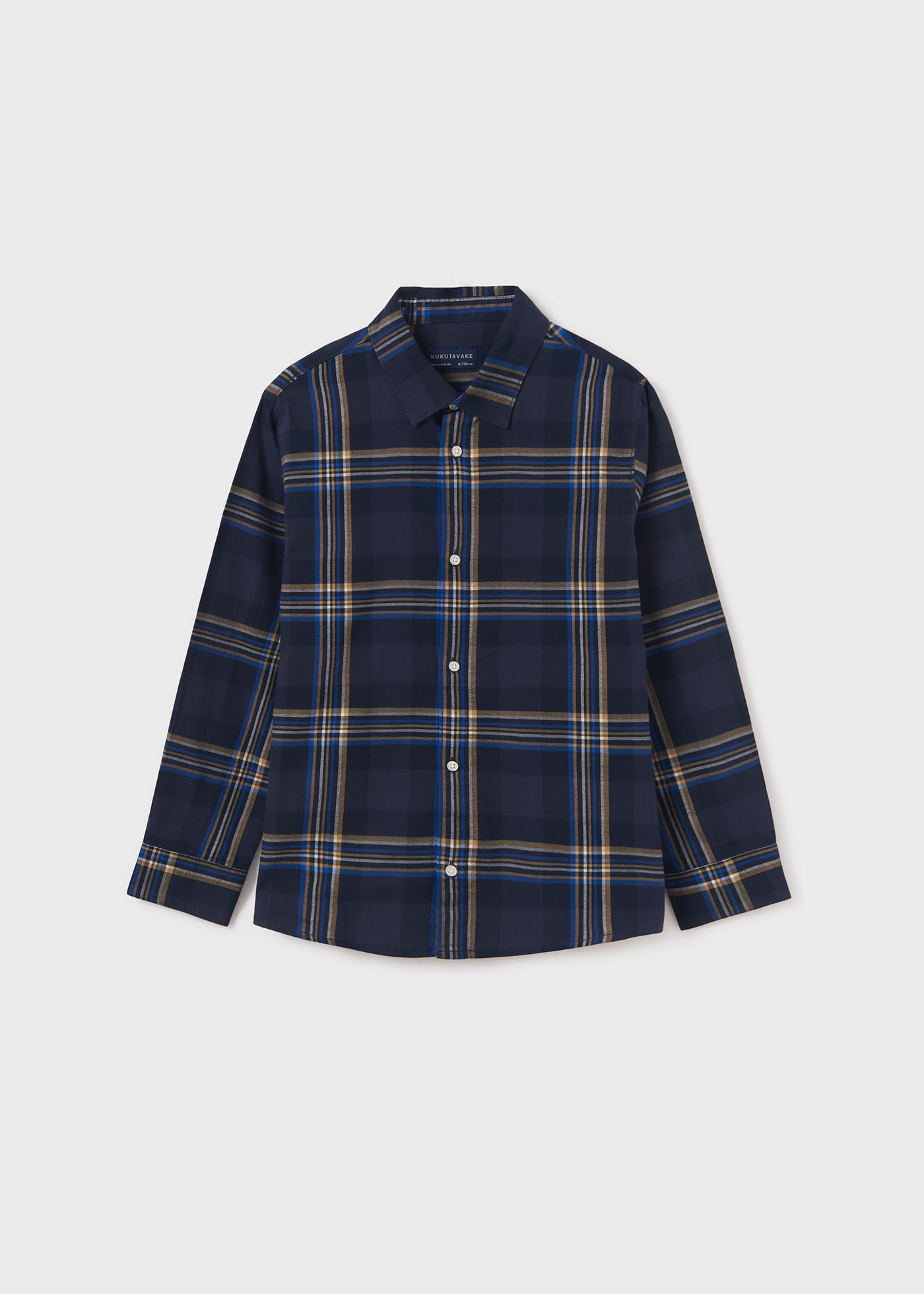Camisa xadrez infantil Viella Better Cotton