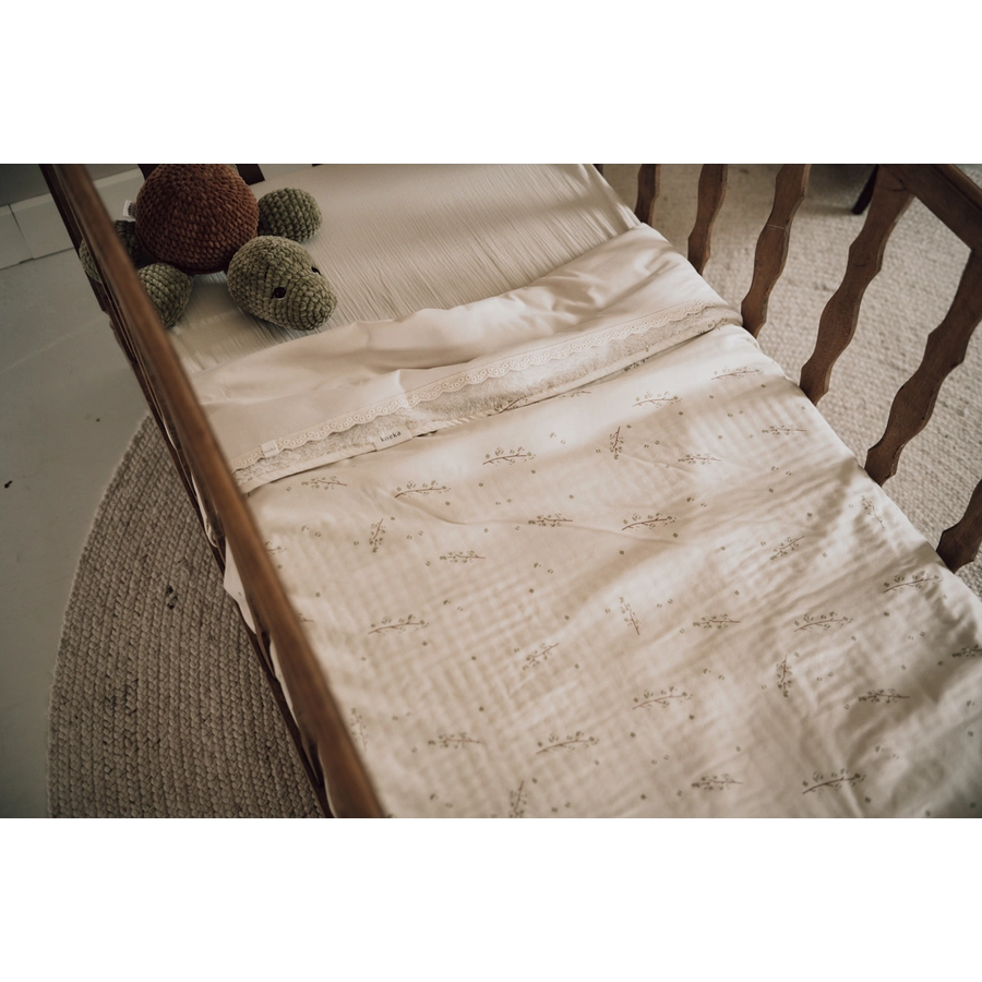 koeka Kinderdecke Plüsch reversible Coast Weiß