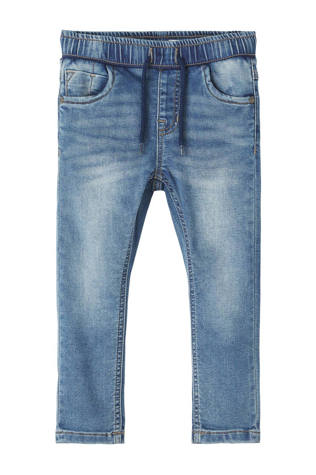 NAME IT slim fit jeans NMMRYAN medium blue denim