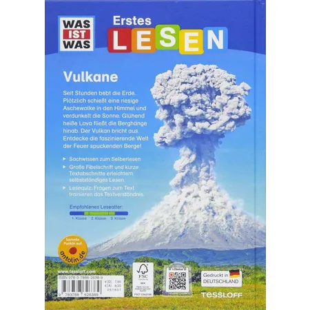 Tessloff WAS IST WAS Erstes Lesen, Band 3: Vulkane