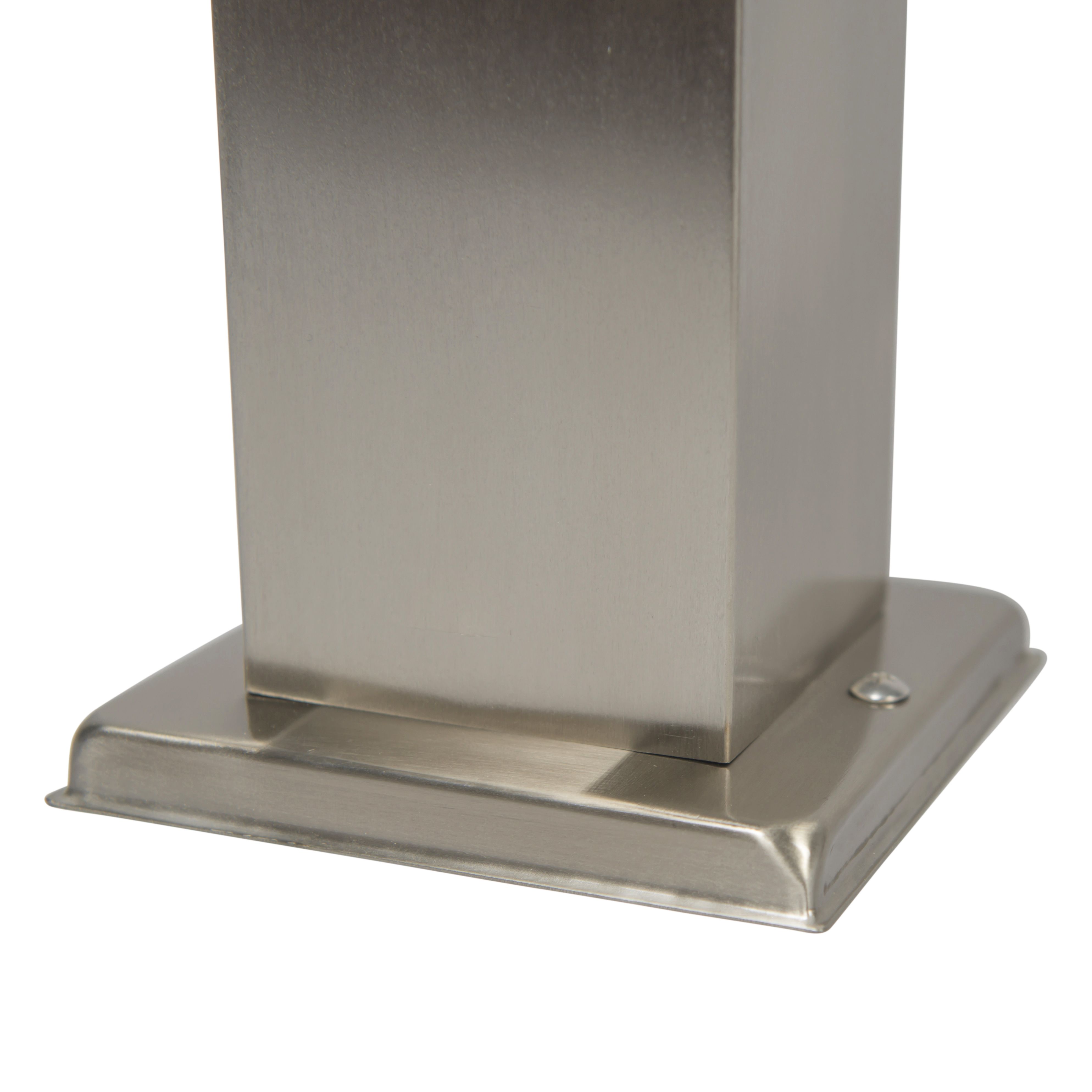 Moderne buitenlamp 45 cm staal - Malios
