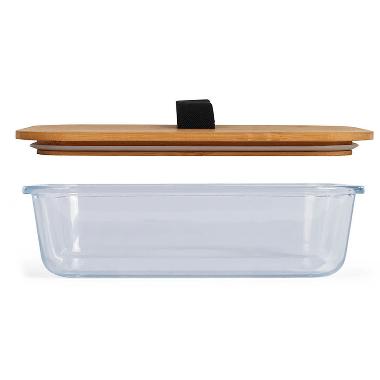Livoo Lunch box 1040 ml bois - 20.7x15.4 cm