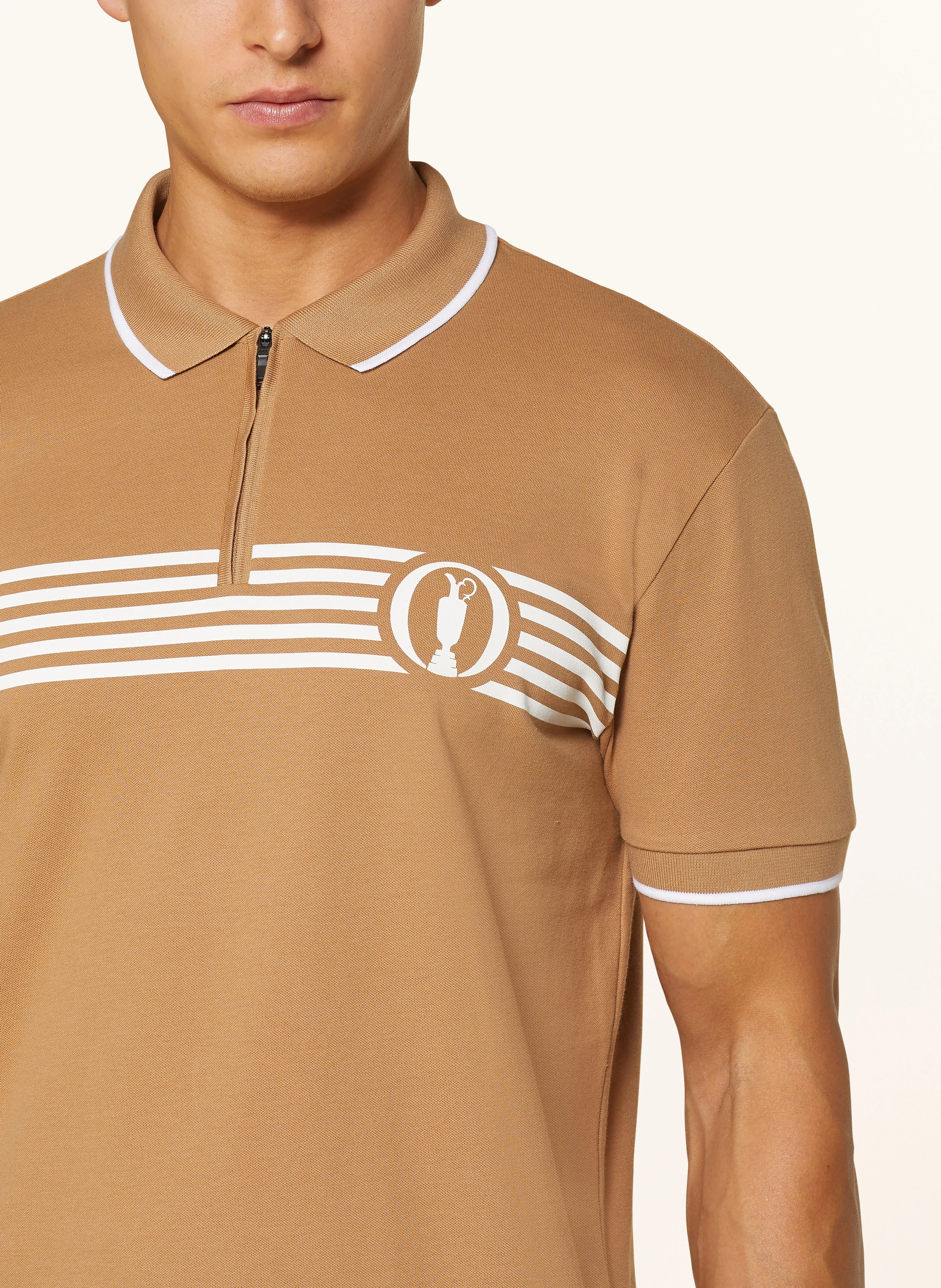 BOSS Piqué-Poloshirt THE OPEN