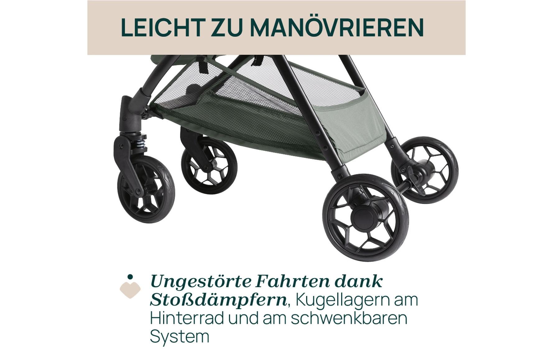 Buggy Urbino Evergreen<br>Sportwagen für Kinder ab Geburt bis 22 kg