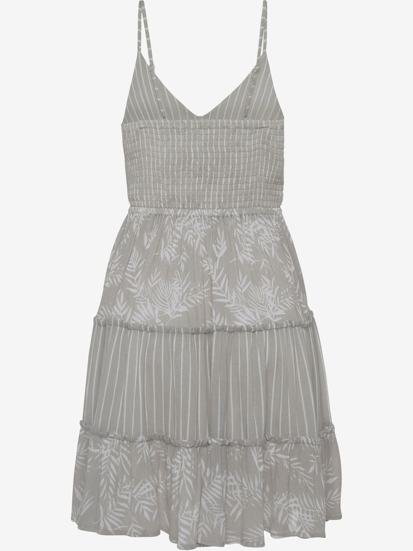 Robe d'été encolure en v dégagée