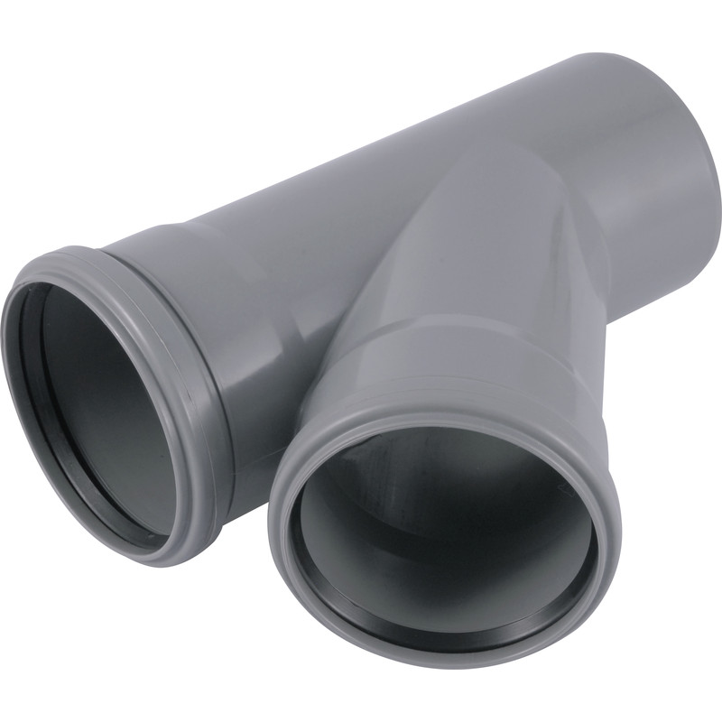 PP T-Stuk 45° 110/75mm