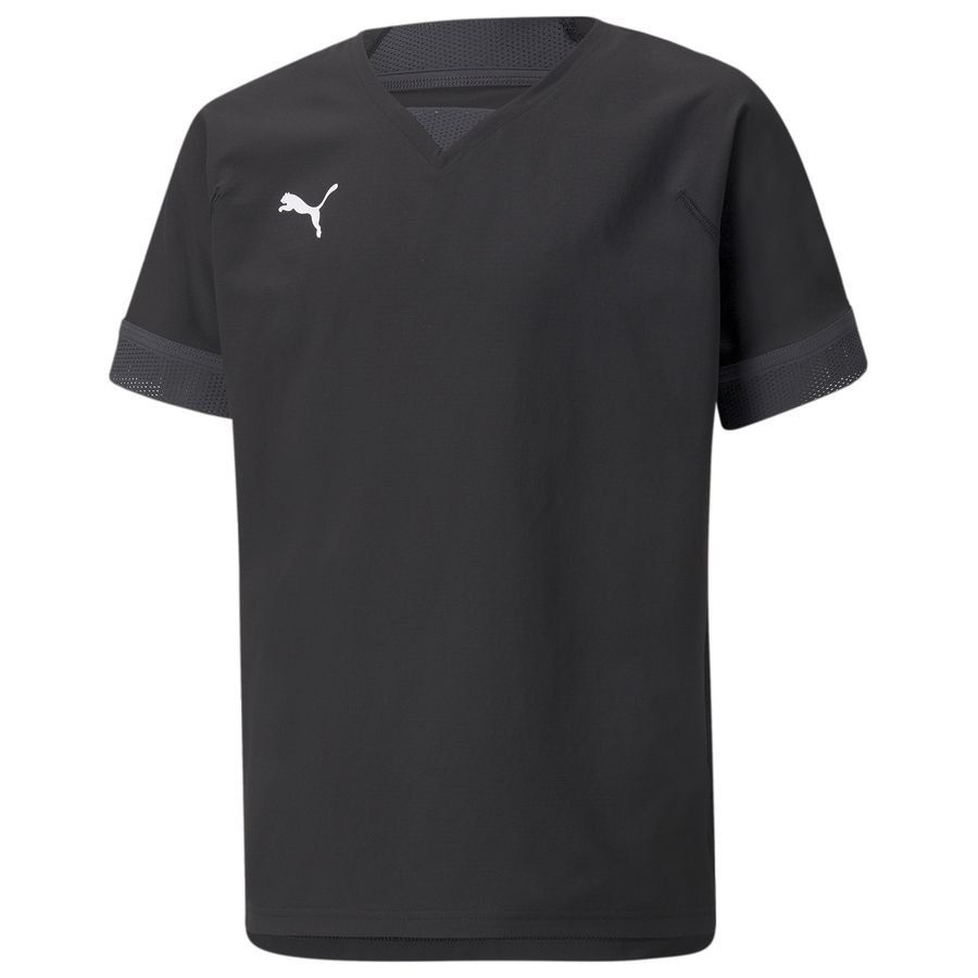 PUMA Maillot teamFINAL - Noir/Blanc Enfant
