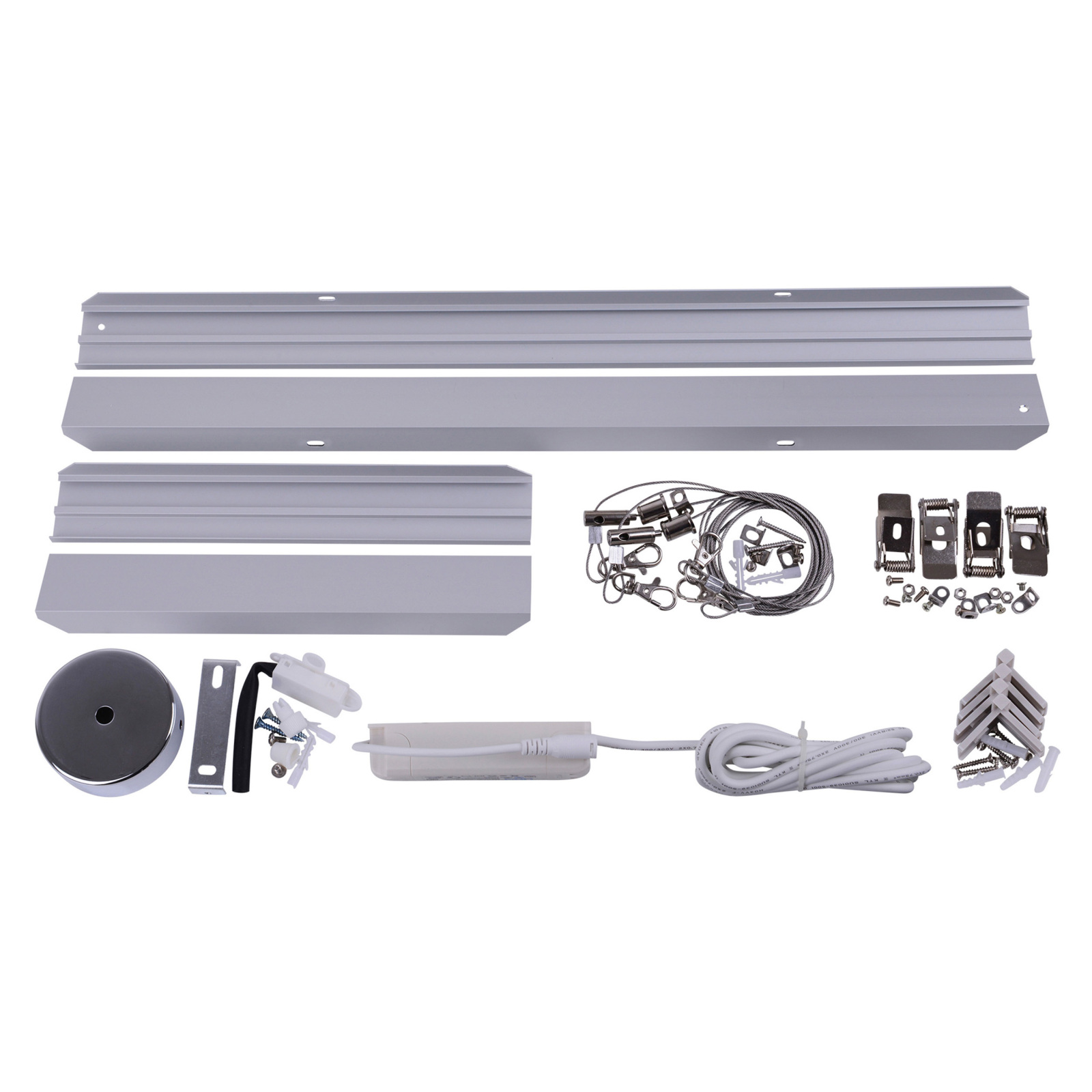 LED-Panelleuchte DIVERSITY - Aluminium - 59,5 cm
