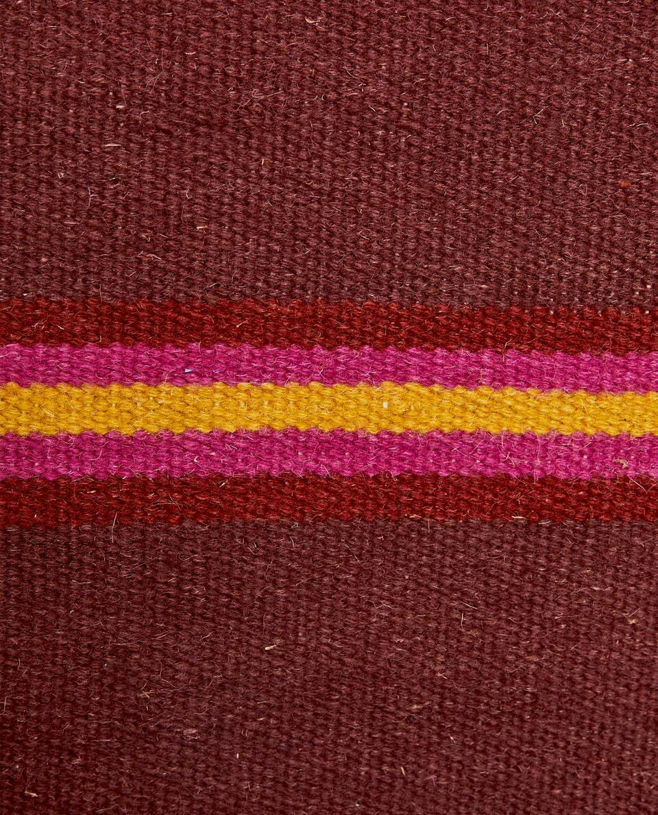 POLTRONA DE LÃ MULTICOLORIDA