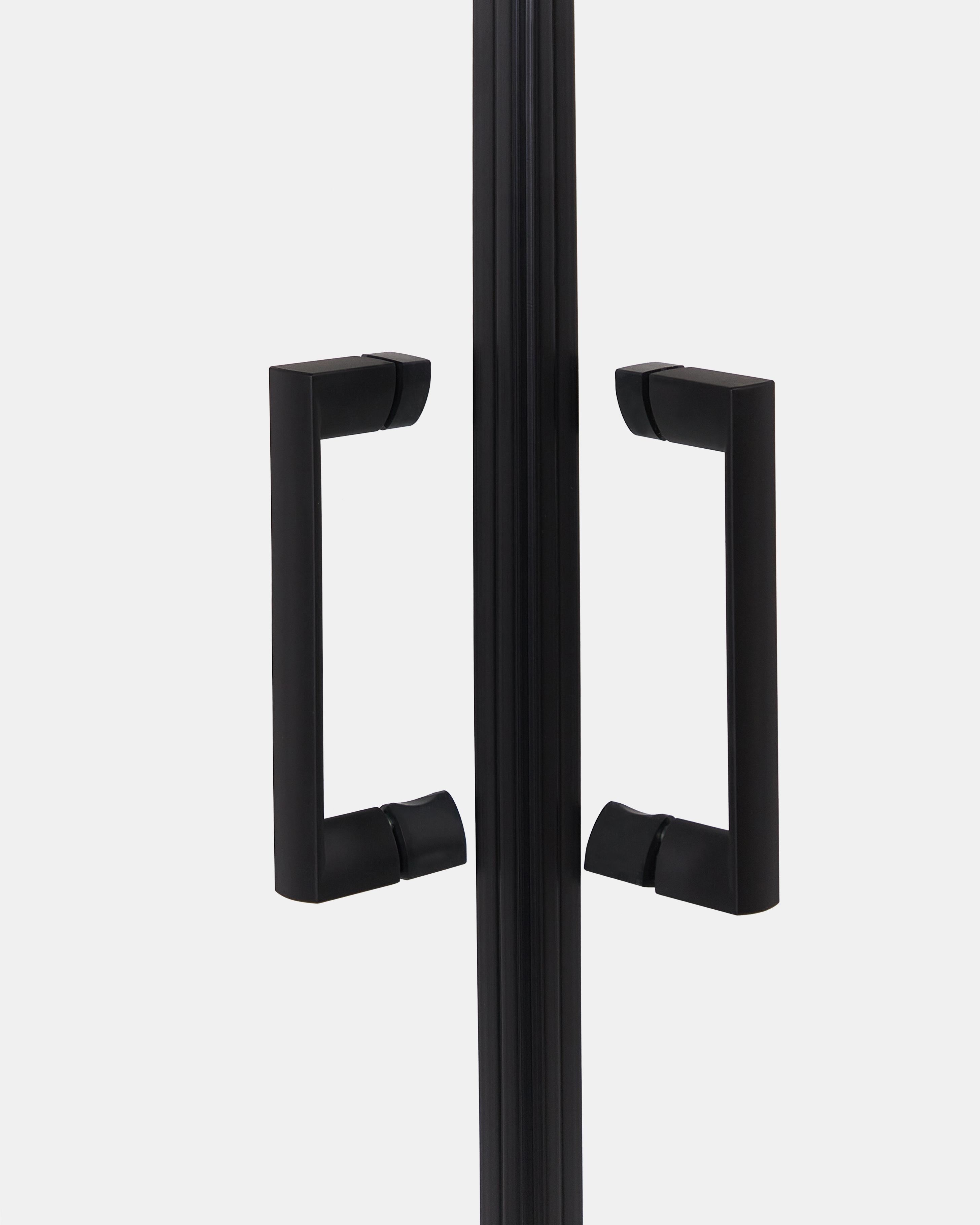 Douchecabine TELA 90 x 90 x 185 cm Zwart