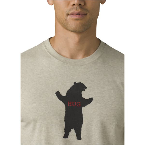 T-shirt PRANA BEAR SQUEEZE JOURNEYMAN COASTAL SAGE HEATHER